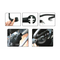 Закачалка за дрехи за приложение върху автомобилна седалка - Coat Hanger, снимка 3 - Аксесоари и консумативи - 44711893