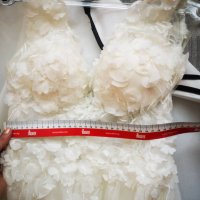 Сватбена рокля + воал, снимка 4 - Сватбени рокли - 34256635