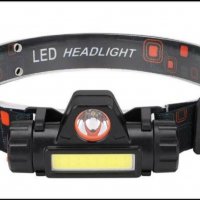 LED челник за глава с отделящо се фенерче, снимка 2 - Къмпинг осветление - 39638025