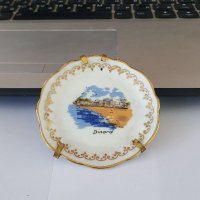 Антикварна френска порцеланова чинийка , снимка 1 - Антикварни и старинни предмети - 38180674