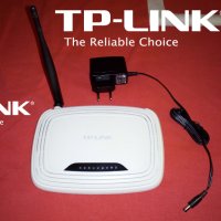 WiFi Рутер TP-Link TL-WR740N v4.28 , снимка 1 - Рутери - 42134780