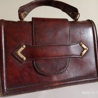 Дамска чанта естествена кожа , снимка 1 - Чанти - 30861447