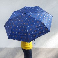 2433 Сгъваем автоматичен чадър на мечета с UV защита, снимка 4 - Други - 34235527