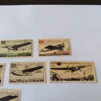 Пощенски марки СССР АВИОПОЧТА 1937, снимка 4 - Филателия - 44507598