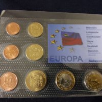 Пробен евро сет - Лихтенщайн 2004 , снимка 1 - Нумизматика и бонистика - 37408948
