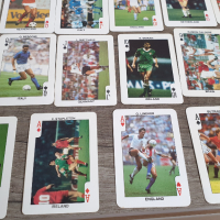 Колекция карти за игра с футболисти евро'88 пълен комплект, снимка 7 - Колекции - 44808796