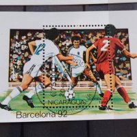 Блок пощенски марки серия Спорт, Футбол 1994/92г. Перфектни за колекция - 22613, снимка 3 - Филателия - 36651412