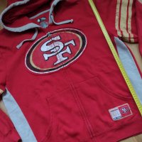 NFL San Francisco 49ers - мъжки суичър с качулка размер  XL, снимка 7 - Суичъри - 39560714