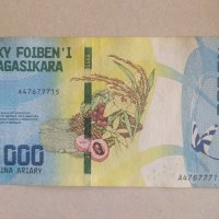 Продавам банкнота от Мадагаскар, снимка 2 - Нумизматика и бонистика - 42294294