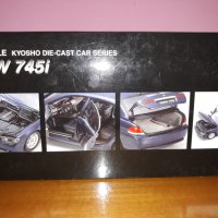 BMW 745 I .  1.18  Kyosho.!  top of the top.!, снимка 14 - Колекции - 34306639