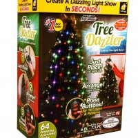 Коледни лампички Tree Dazzler 48/64 LED, снимка 5 - Други - 31018499