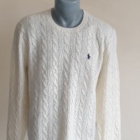 POLO Ralph Lauren Cable Wool / Cashmere Mens Size L НОВО! ОРИГИНАЛ! Мъжки Пуловер!, снимка 6 - Пуловери - 44458685