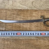 Стар метален меч,нож,сабя за писма , снимка 1 - Антикварни и старинни предмети - 36812224