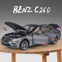 Метални колички: Mercedes-Benz C260L (Мерцедес-Бенц C-класа), снимка 5 - Колекции - 35539251