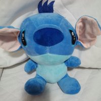 Голям Стич stitch голяма плюшена играчка синьо човече, снимка 1 - Плюшени играчки - 29388272