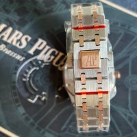 Дамски часовник AUDEMARS PIGUET rose gold quartz 33mm батерия клас 5А+, снимка 7 - Дамски - 38083136