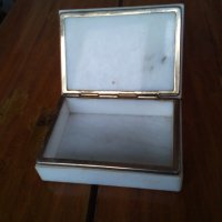 Стара мраморна кутия за бижута #2, снимка 4 - Други ценни предмети - 29243353