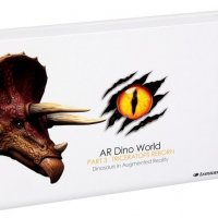 Образователен комплект с приложение за виртуална реалност AR Dino World - Трицератопс, снимка 1 - Образователни игри - 39763494