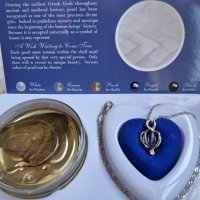 Колие с истинска перла , снимка 2 - Колиета, медальони, синджири - 42861238