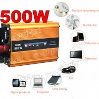 !! Нови 4000W UKC 12V или 24V -220V, Висококачeствен мощен инвертор за автомобил или камион., снимка 5 - Аксесоари и консумативи - 39429560