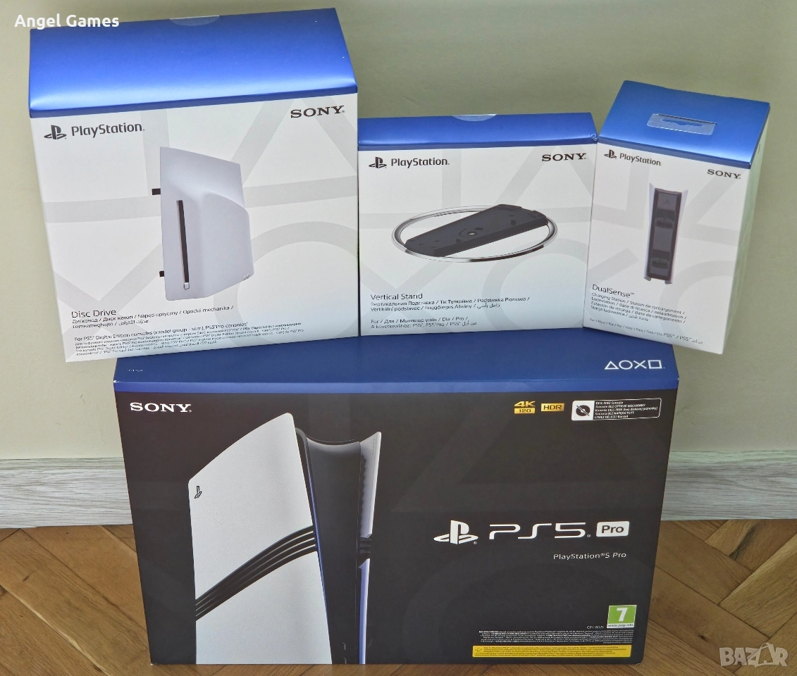 ЗАПЕЧАТАН ! PS5 PRO комплект Playstation 5 ПРО 2TB Плейстейшън конзола, снимка 1