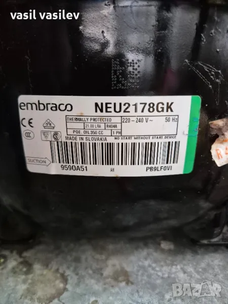 Продавам компресор Ембрако NEO2178GK, снимка 1