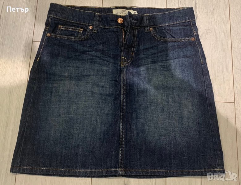 Дамска дънкова пола на H&M, снимка 1