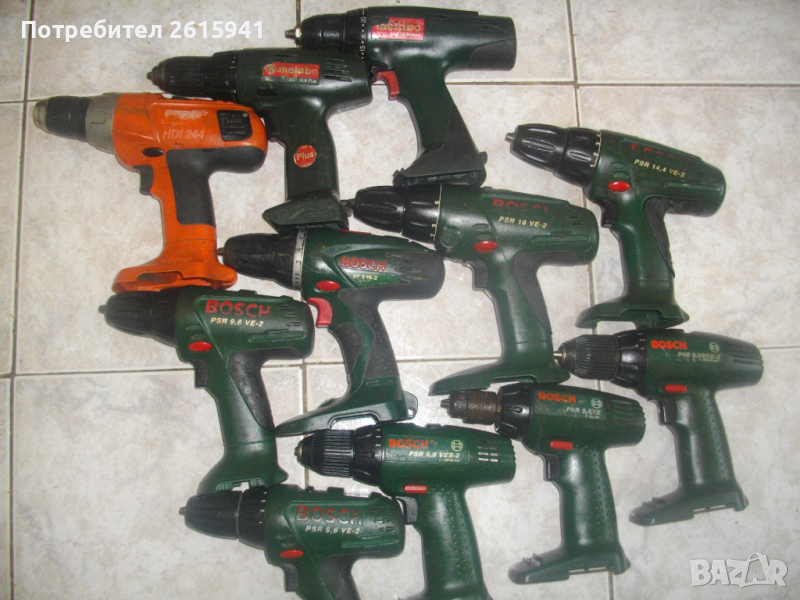 Bosch/Metabo/Spit-Боди За Винтоверт-9,6V-12V-15,6V-14,4V-18V-Швейц/Герм/Малайзия, снимка 1