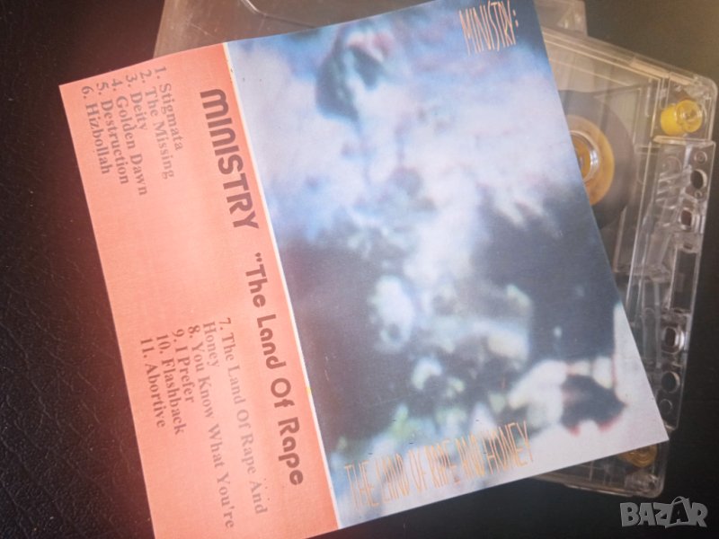 Ministry – The Land Of Rape And Honey - аудио касета, снимка 1