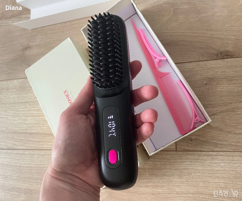 Загряваща четка за коса, снимка 1