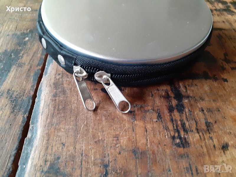 калъф за дискове CD case метал, чисто нов, снимка 1