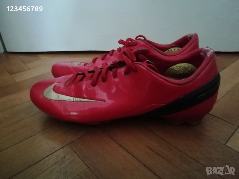 Cristiano Ronaldo 2008 Nike Mercurial Vapor Talaria IV оригинални бутонки калеври Роналдо 45 номер, снимка 1