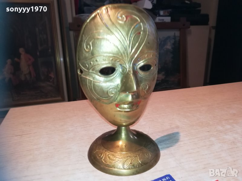 FACE-МАСКА-МЕД//МЕСИНГ-ВНОС шВЕИЦАРИЯ 0411201829, снимка 1