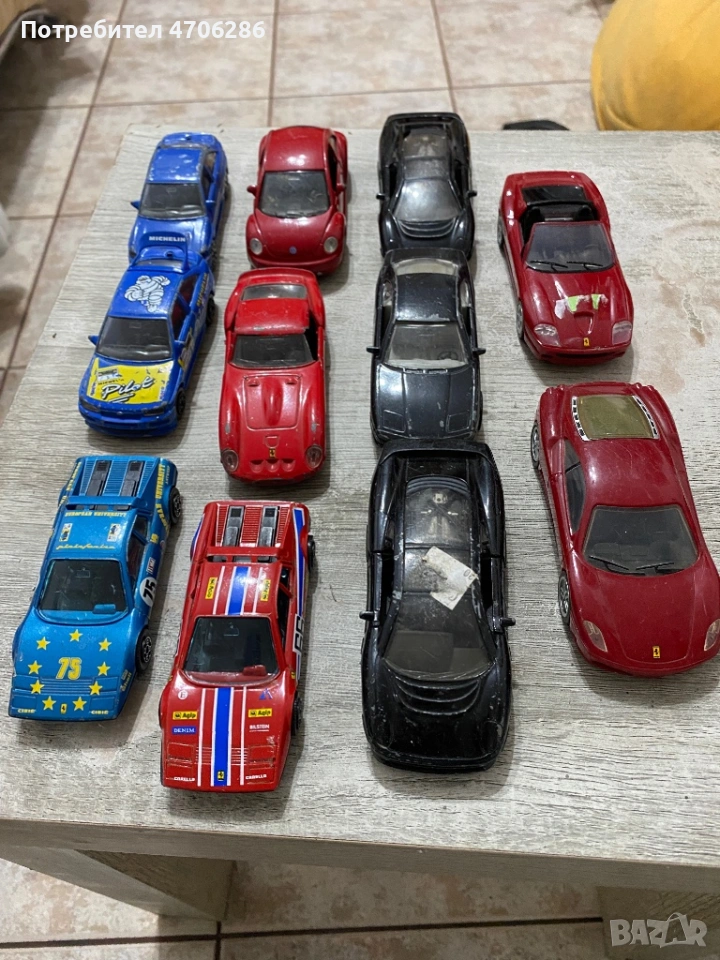 Метални колички 1:43Burago/Maisto , снимка 1