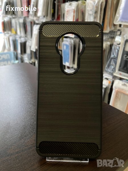 Nokia 6.2 / 7.2 карбонов силиконов гръб/кейс, снимка 1