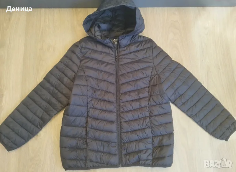 Черно спортно яке ХХЛ размер , снимка 1