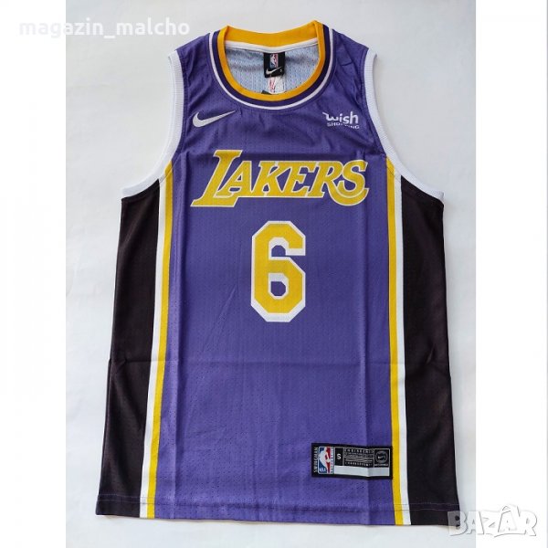 Мъжки Баскетболен Потник – NBA LOS ANGELES LAKERS Lebron James 6; размери: от S до 2XL, снимка 1