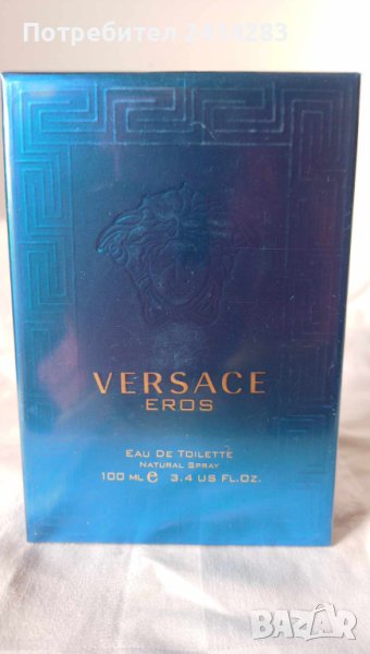 Мъжка парфюмна вода VERSACE EROS 100 мл., снимка 1
