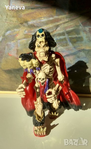 Vintage, екшън фигура Baron Dark Skeleton Warriors,Playmates Toys 1994 LEG., снимка 1