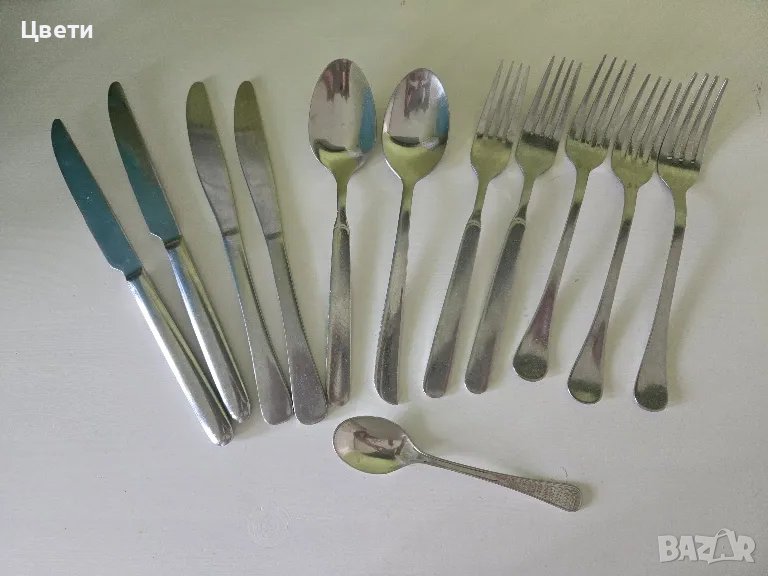 Прибори за хранене,  вилици,  лъжици,   ножове, снимка 1