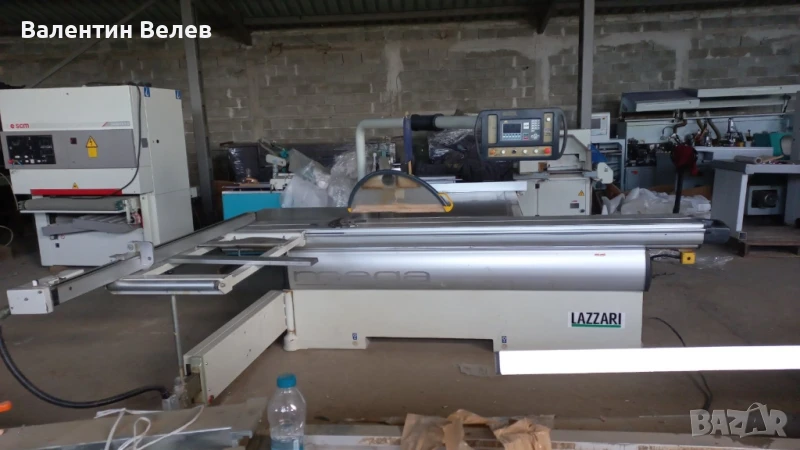 CNC Форматен циркуляр 3200 мм.по 4 оси LAZZARI Mega cnc год.2005, снимка 1