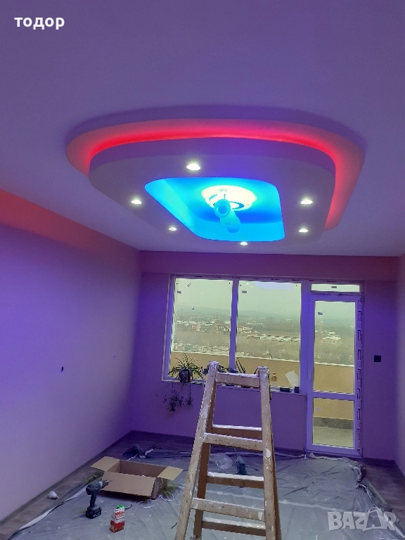 Извършвам ремонти шпакловка боя лепене на плочки, снимка 1