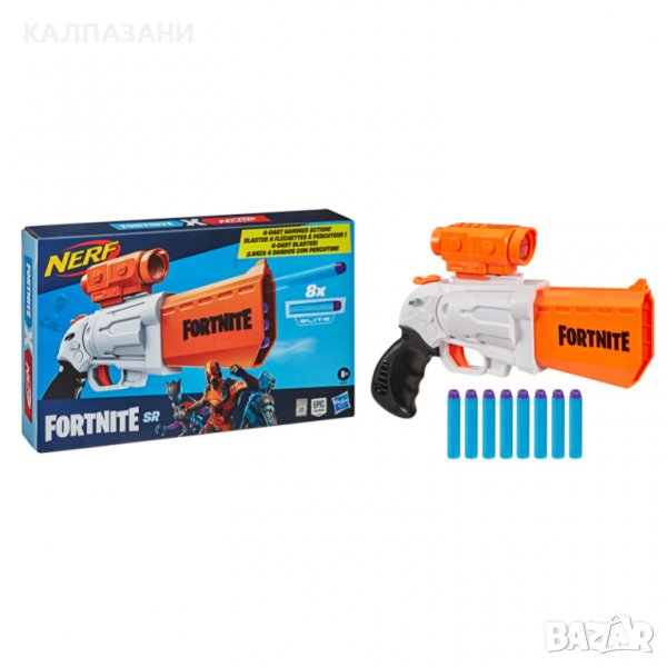 NERF FORTNITE Бластер SR с 8 стрели E9391, снимка 1