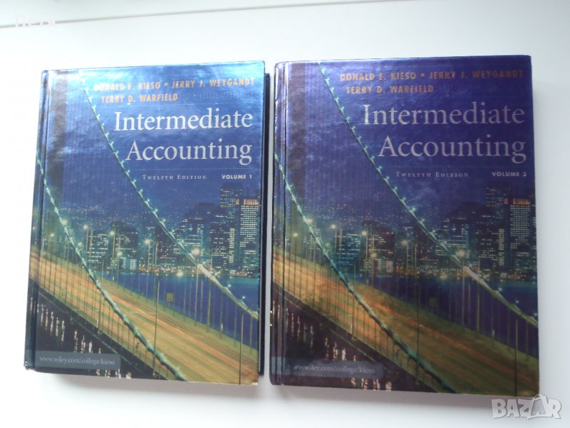 Intermediate Accounting 12th Edition vol 1 vol 2 Donald E. Kieso, снимка 1