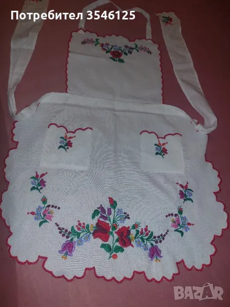 Автентична уникална престилка от Унгария , снимка 1