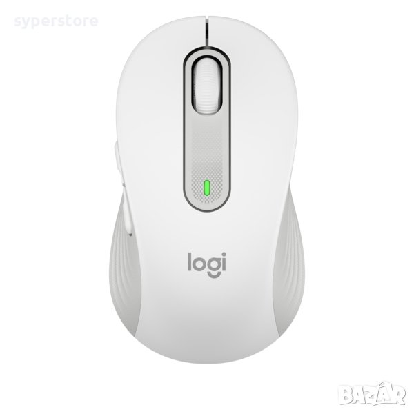 Мишка Безжична Logitech Signature M650L Left 4000dpi 5btns Бяла Оптична Wireless Mouse, снимка 1