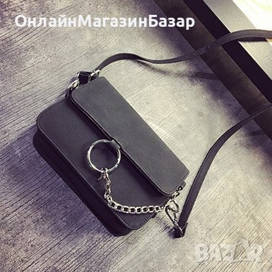 Малка черна чанта-портомоне, подходяща за официални поводи, снимка 1