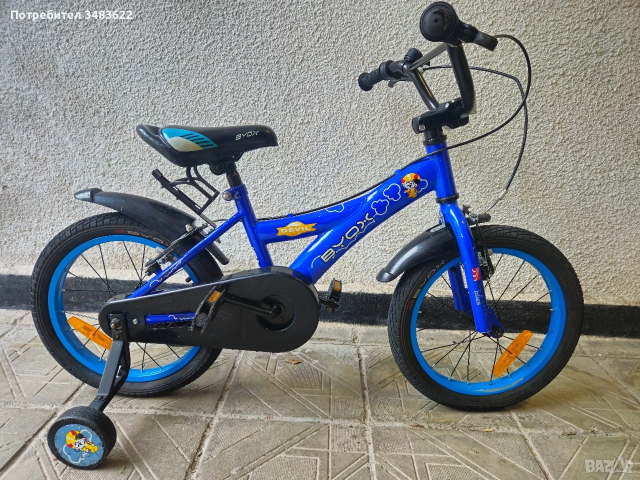 Детско колело/велосипед Byox 16 цола., снимка 1