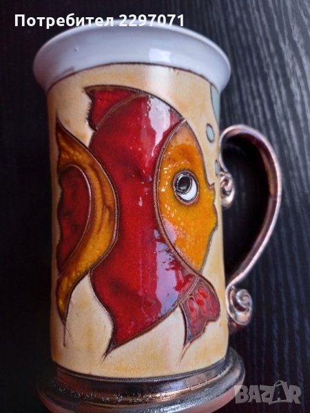 Рисувана чаша, снимка 1