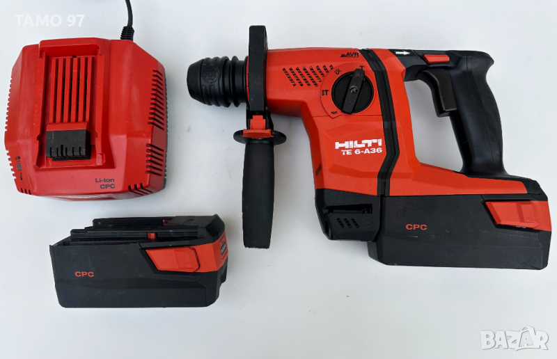 Hilti TE 6-A36 AVR - Акумулаторен перфоратор 2x36V 5.2Ah, снимка 1